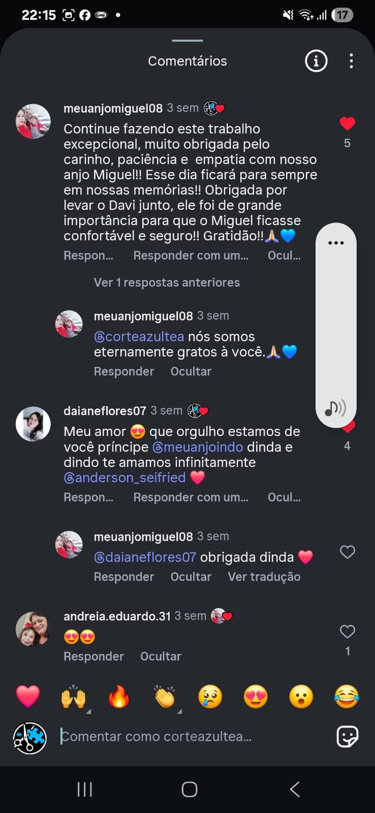 Avaliação Cliente