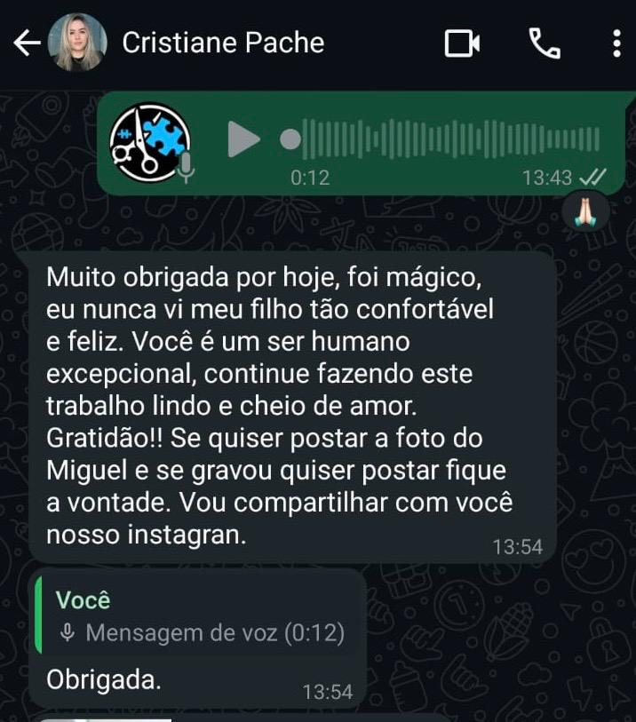 Avaliação Cliente